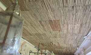 lath and plaster ceiling