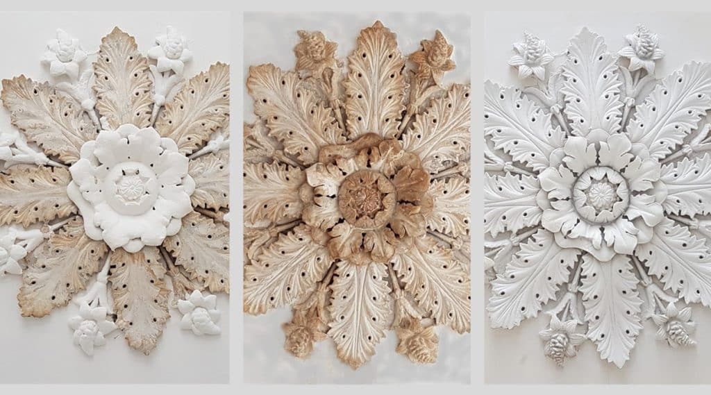 Artisan Painting and Decorating ceiling rose progression