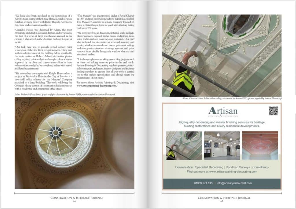 Conservation and Heritage Journal issue 42 page 64